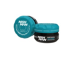 Matowy wosk do stylizacji włosów Nishman Matte Finish Super High Hold Wax M4 100 ml