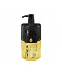 Żel do golenia Nishman Shaving Gel No.8 Fresh Active Gold One 1000 ml