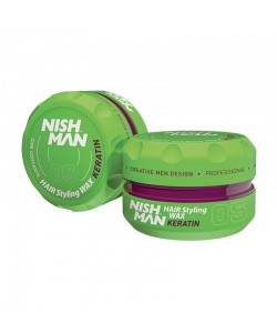 Wosk do stylizacji włosów Nishman Hair Styling Wax Keratine 05 150 ml