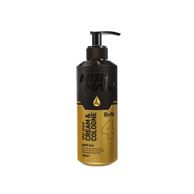 Balsam-woda kolońska po goleniu Nishman After Shave Gold One No.4 200 ml