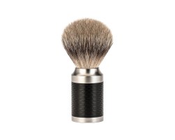 Pędzel do golenia Muhle Rocca 091 M 96 Silvertip Fibre