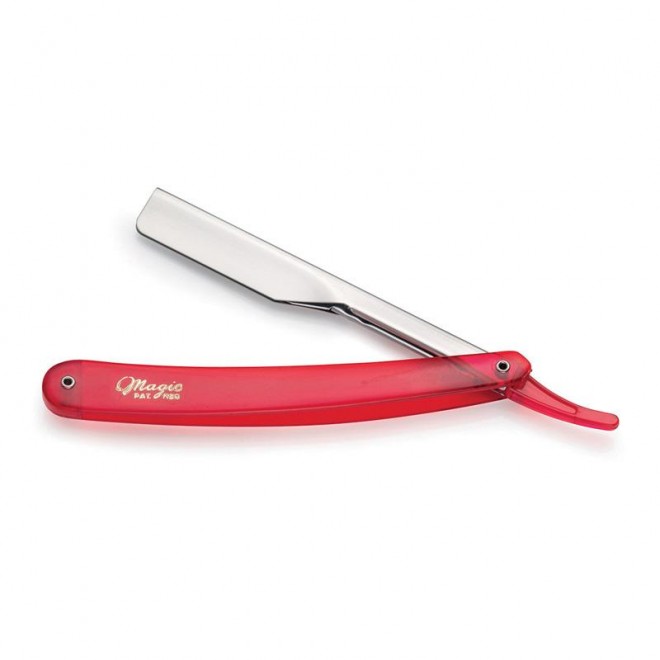 Brzytwa do golenia Magic Rasoio Trasparente Rosso 42067