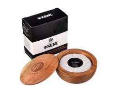 Mydło do golenia w drewnianym tyglu Kent Sb6 120 g