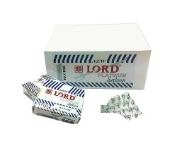 Połówki żyletek Lord 10x100 Platinum Saloon 1000 szt