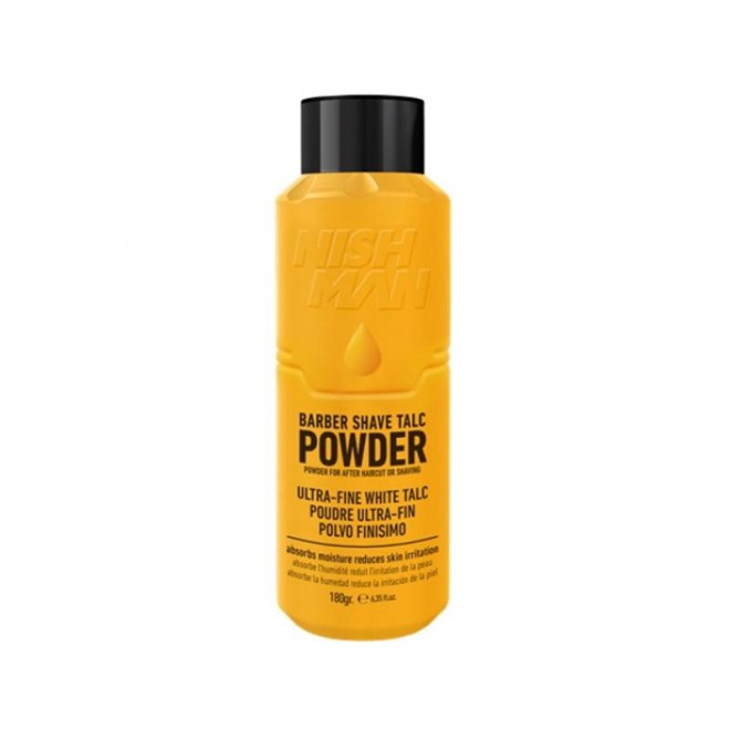 Talk fryzjerski Nishman Barber Shave Talc Powder 180 g