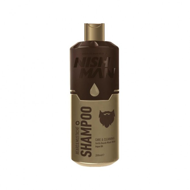 Szampon do brody i wąsów Nishman Beard&Moustache Shampoo 200 ml