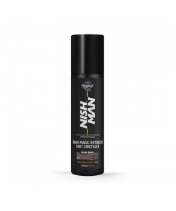 Spray do maskowania siwych włosów Nishman Hair Magic Retouch Root Concealer "Medium Brown" 100 ml
