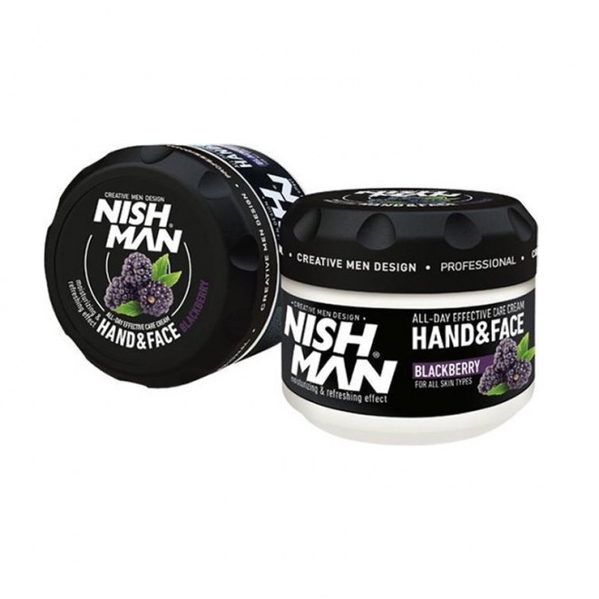 Krem do rąk i twarzy Nishman Hand & Face Cream Blackberry 300 ml