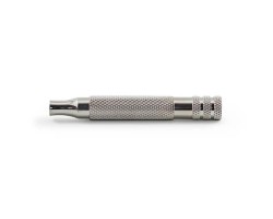 Rączka do maszynki do golenia RazoRock Bulldog Handle Stainless Steel 90 mm