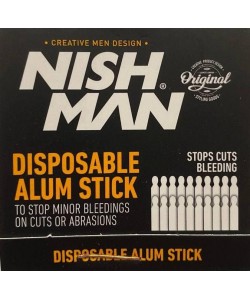 Patyczki na skaleczenia Nishman Disposable Alum Stick 20szt