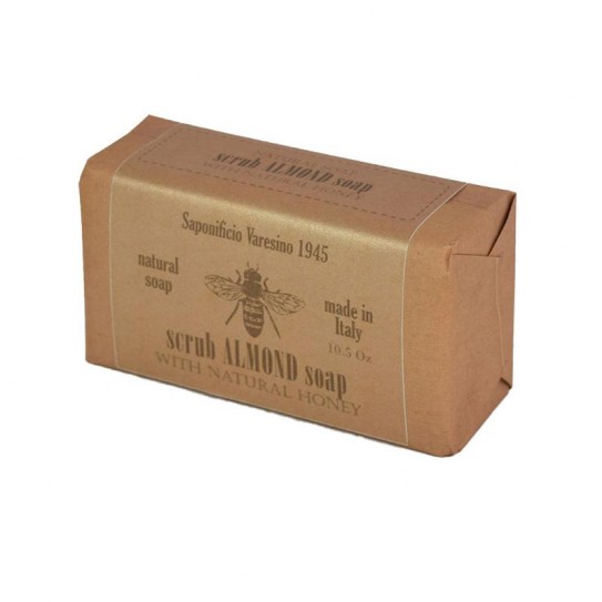 Mydło do ciała Saponificio Varesino Almond & Honey Natural Soap 300 g