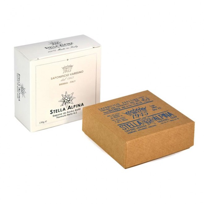 Mydło do golenia Saponificio Varesino Stella Alpina Shaving Soap Refill 150 g