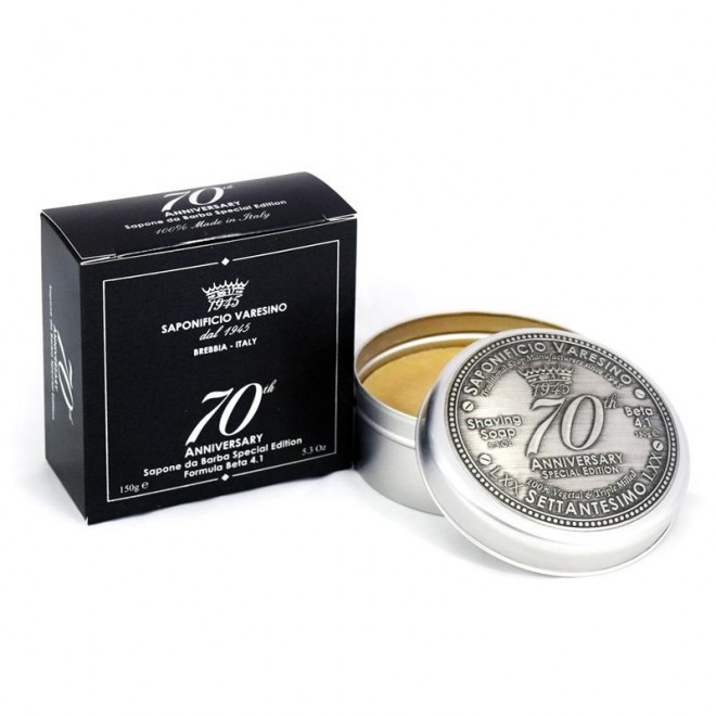 Mydło do golenia Saponificio Varesino 70th Anniversary Shaving Soap 150 g 4.3