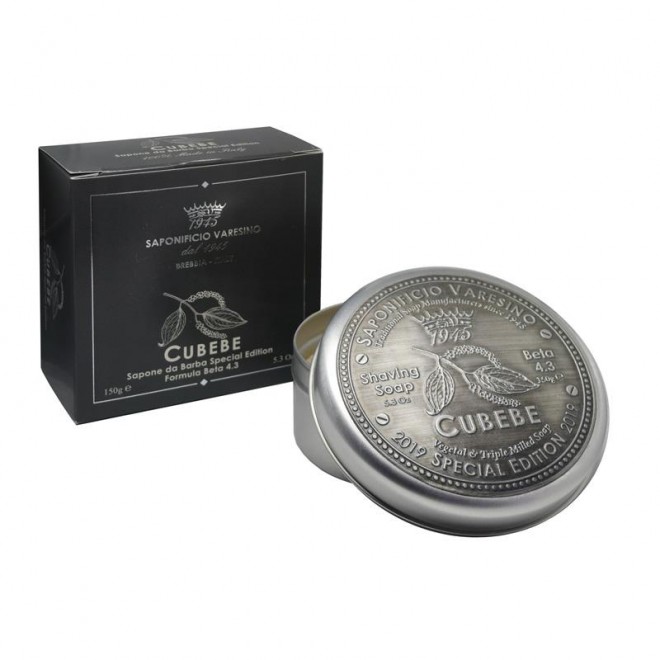 Mydło do golenia Saponificio Varesino Cubebe Shaving Soap 150 g