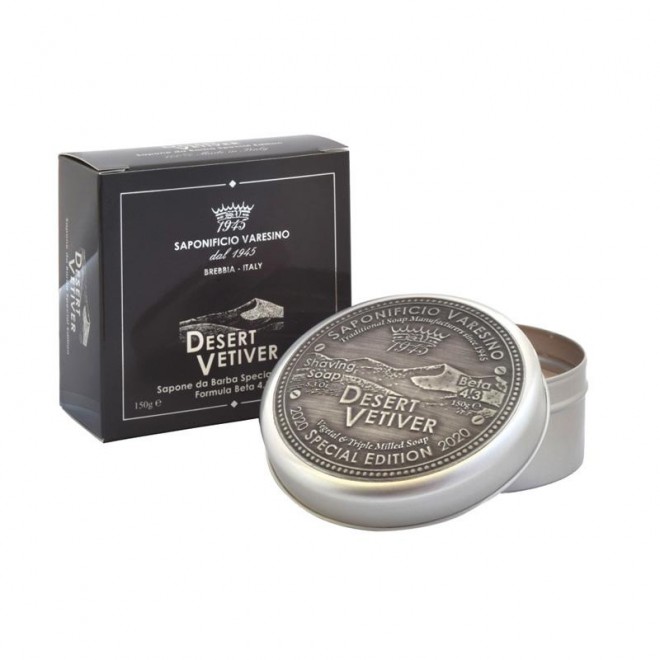 Mydło do golenia Saponificio Varesino Desert Vetiver Shaving Soap 150 g