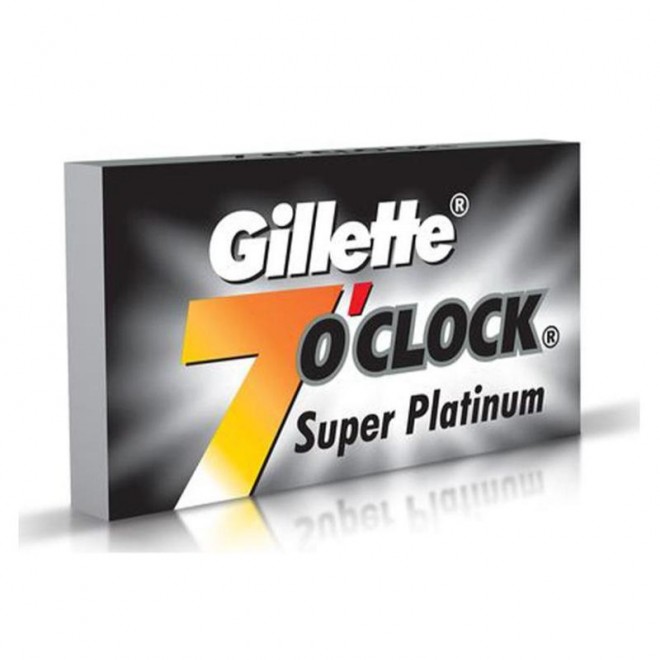 Żyletki Gillette 7 O'Clock Super Platinum 10 szt