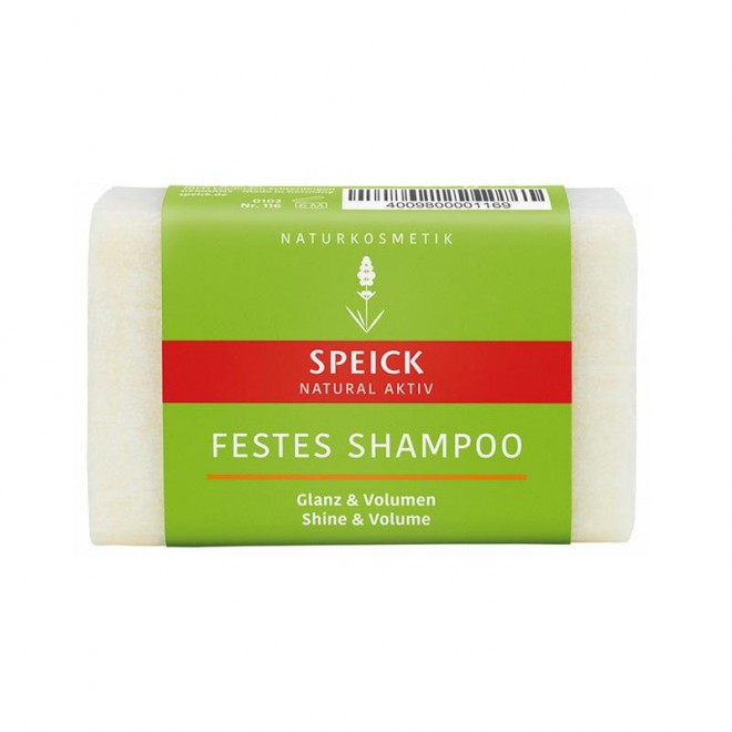 Szampon do włosów w kostce Speick Natural Aktiv Solid Shampoo Shine & Volume 60 g