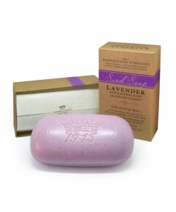 Mydło-scrub Saponificio Varesino Lavender Scrub Soap 300 g