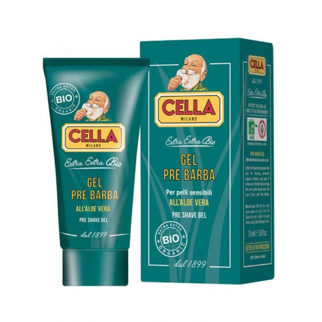 Żel przed goleniem Cella Gel Pre Barba Aloe Vera 75 ml