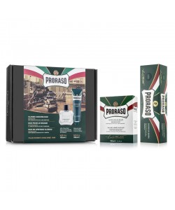 Zestaw do golenia Proraso Duo Pack Tube + Balm Refreshing