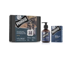 Zestaw do brody Proraso Duo Pack Balm + Shampoo Azur Lime