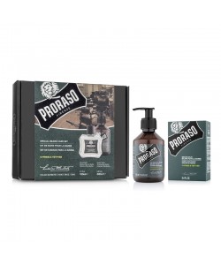 Zestaw do brody Proraso Duo Pack Balm + Shampoo Cypress & Vetyver