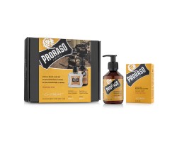 Zestaw do brody Proraso Duo Pack Balm + Shampoo Wood & Spice