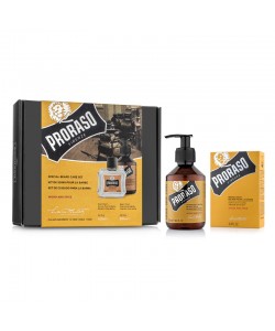 Zestaw do brody Proraso Duo Pack Balm + Shampoo Wood & Spice