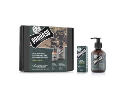 Zestaw do brody Proraso Duo Pack Oil + Shampoo Cypress & Vetyver
