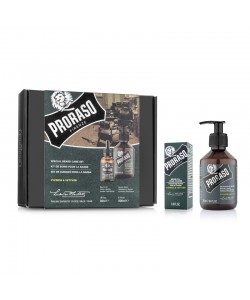 Zestaw do brody Proraso Duo Pack Oil + Shampoo Cypress & Vetyver