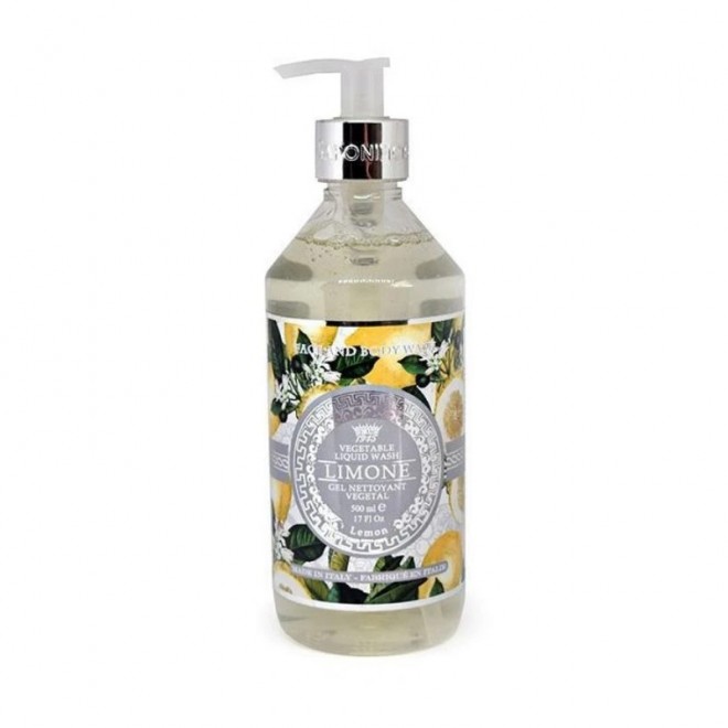 Mydło w płynie Saponificio Varesino Lemon Liquid Hand & Shower Soap 500 ml