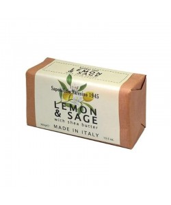 Mydło do ciała Saponificio Varesino Lemon and Sage Bar Soap 300 g