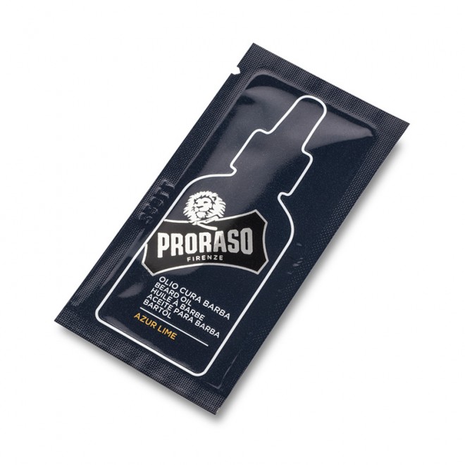 Tester olejku do brody Proraso Azur Lime Beard Oil 3 ml