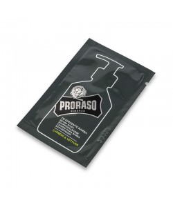 Tester szamponu do brody Proraso Cypress and Vetyver Beard Shampoo 4 ml