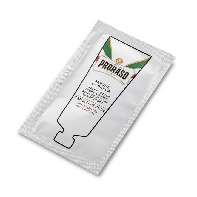 Tester kremu do golenia Proraso Sensitive Shave Cream 4 ml