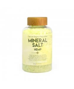 Sól do kąpieli Saponificio Varesino Mineral Salt Hemp 500 g