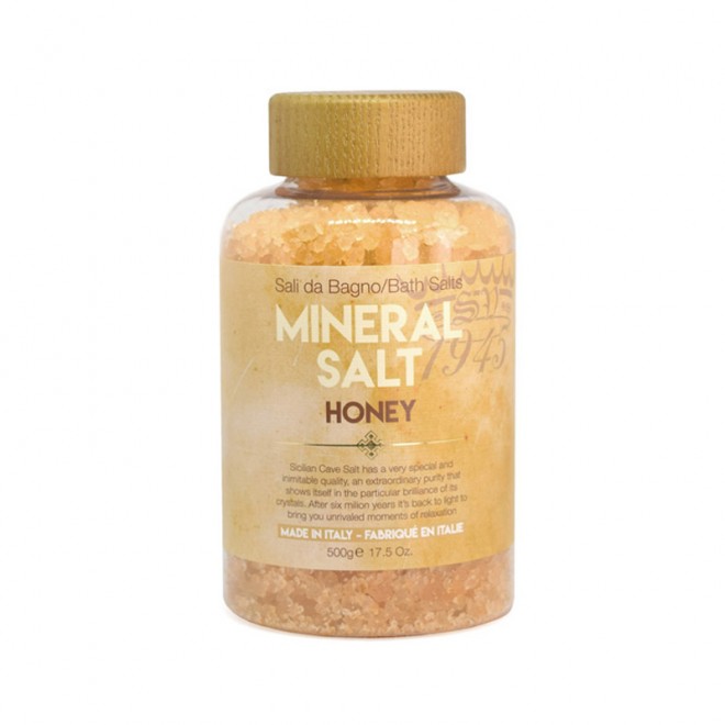Sól do kąpieli Saponificio Varesino Mineral Salt Honey 500 g