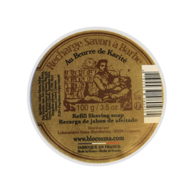 Mydło do golenia Osma Traditional Shaving Soap Based With Au Beurre de Karite Refill 100 g