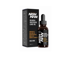 Olejek do brody Nishman Beard & Moustache Care Oil Gold One 30 ml