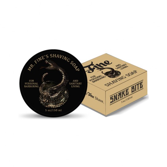 Mydło do golenia Fine Classic Shaving Soap - Snake Bite - NEW Formula 150 ml
