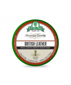 Mydło Do Golenia Stirling Shaving Soap British Leather 170ml