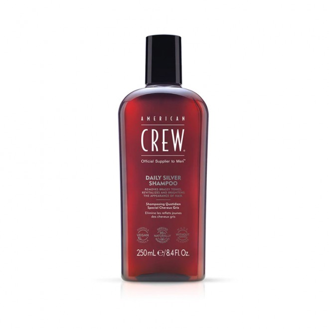 Szampon do włosów siwych American Crew Daily Silver Shampoo 250 ml