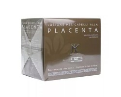 Balsam na wypadanie włosów w ampułkach Nicky Chini Hair Lotion Placenta 10 x 10 ml