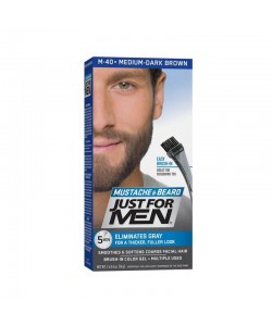 Żel koloryzujący do brody i wąsów Just for Men Coloring Gel Medium Dark Brown M-40