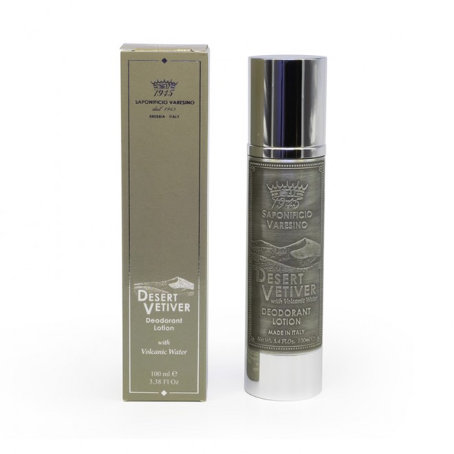 Balsam dezodorantowy Saponificio Varesino Desert Vetiver Deodorant Lotion 100 ml