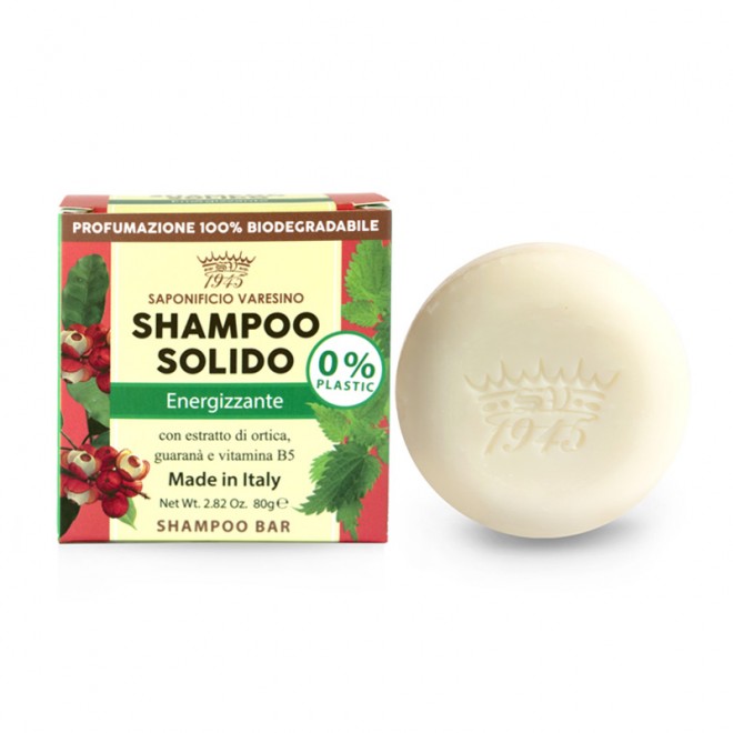 Szampon do włosów w kostce Saponificio Varesino Shampoo Solido Energizzante 80 g