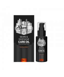 Olejek do brody The Shave Factory Beard & Moustache Care Oil Sandalwood 75 ml