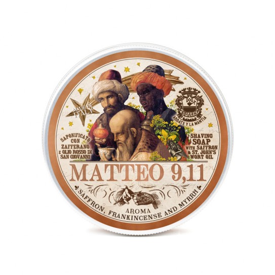 Mydło do golenia Abbate Y La Mantia Matteo 9.11 Shaving Soap 150 g