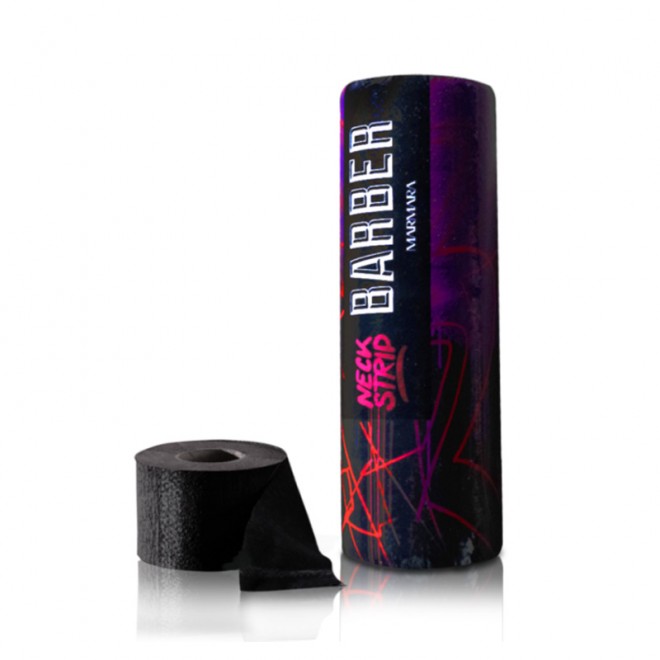 Papierowe kołnierzyki do strzyżenia kryza Marmara Barber NECK STRIPS Black 5*100 Szt