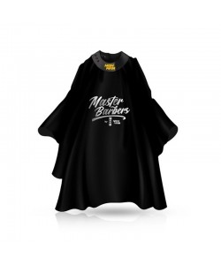 Peleryna fryzjerska Nishman Barber One Cape Black Czarna